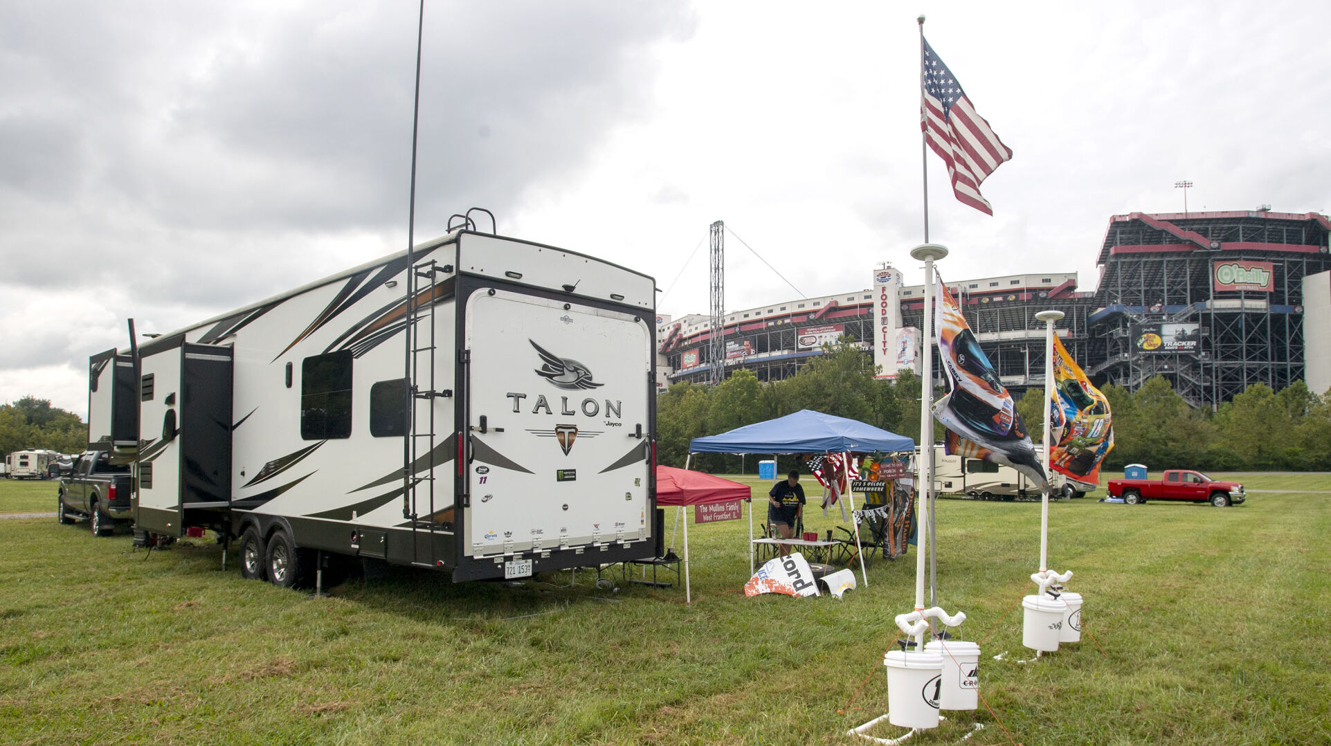 Bristol Motor Speedway Race Week-Fans Arrive 03